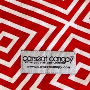 The Original Carseat Canopy by Canopy Couture In Very Good Condition